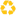 Sarı geri dönüşüm logosu